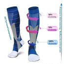 20-30 mmHg High Compression Sock Sports Running Cycling Workout Meion Volleyball Football Skate Cros Marathon