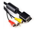 Cabo de Áudio e Vídeo Rca Para  Ps2 Ps1 Ps3
