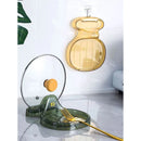 Organizador de tampas e talheres.