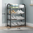 Sapateira De Organização Elegante Para Sapatos Tênis 4 Andares De Luxo