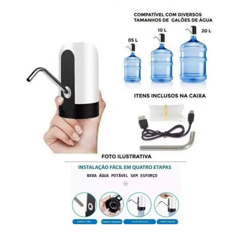 Bomba elétrica para galão
