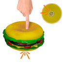 Brinquedo Para Cachorro Hambúrguer 15cm